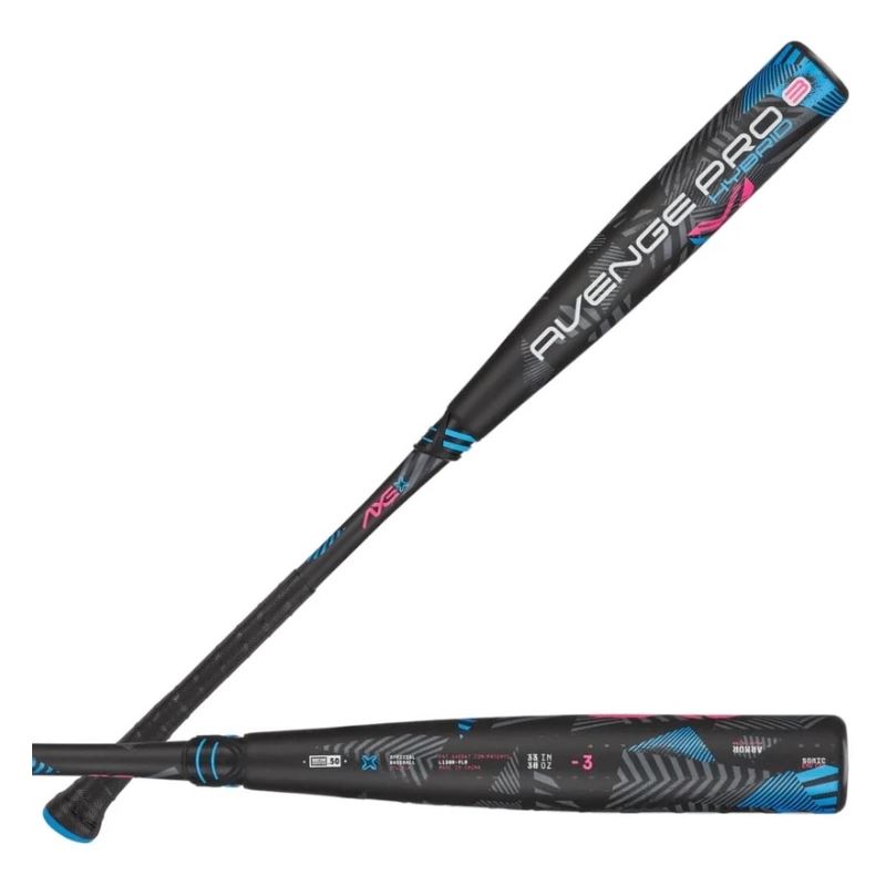 2025 AXE AVENGE PRO HYBRID FLARED (-3) ALLOY BBCOR